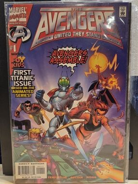 Marvel - The Avengers: United They Stand Comic Book Issue #1 (1999)